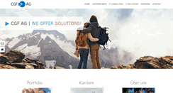 Desktop Screenshot of cgf-ag.com